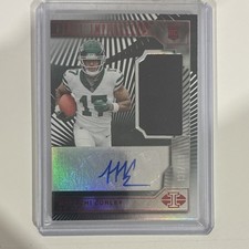 2024 Panini Illusions First Impressions Rookie Malachi Corley #115 Red /199 Jets