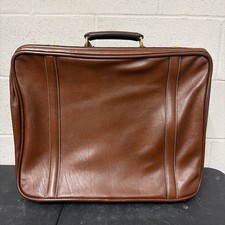 Gold Pfeil Vintage Brown Leather Travel Bag With Dust Bag