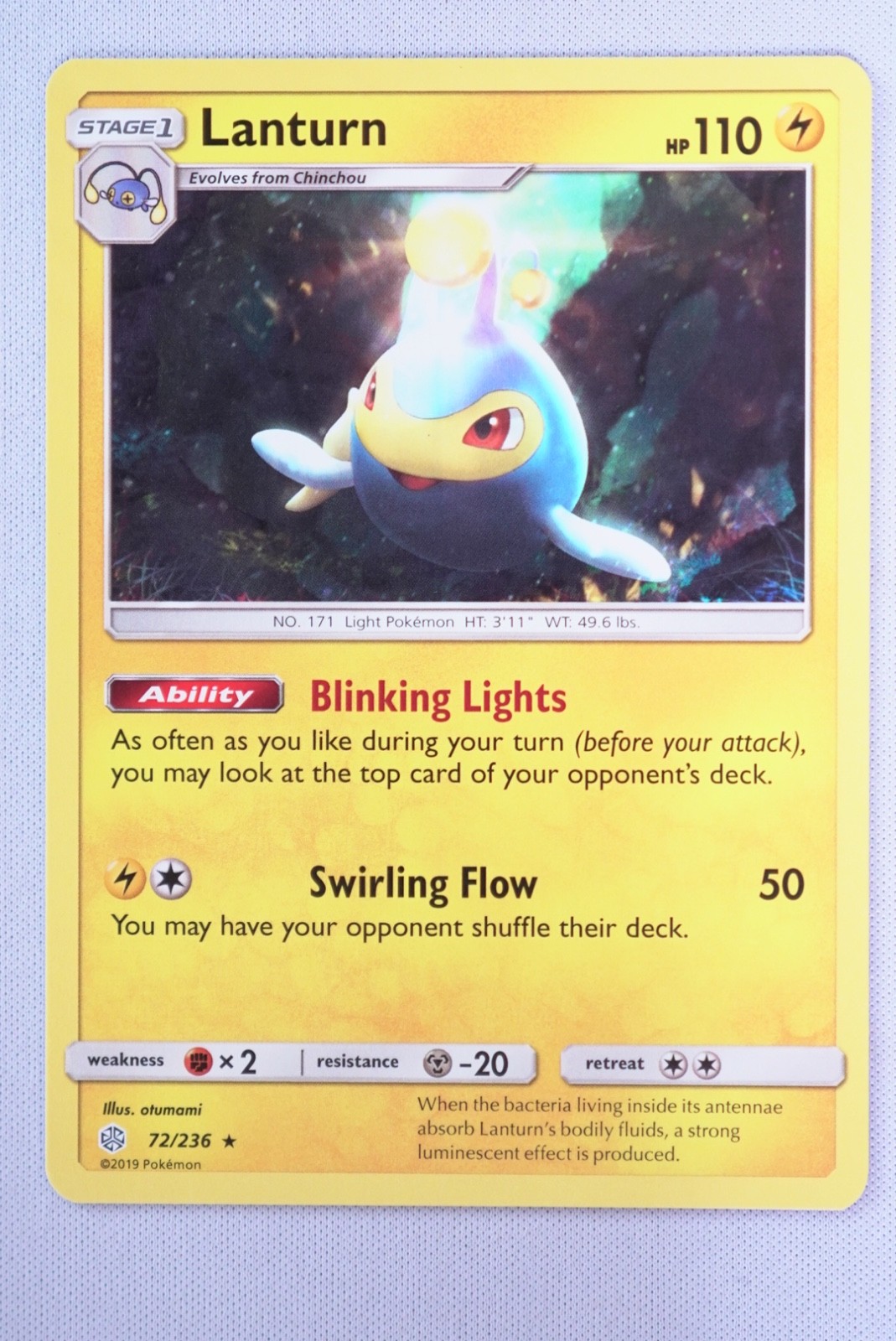 Lanturn  Cosmic Eclipse 72/236 Rare NM