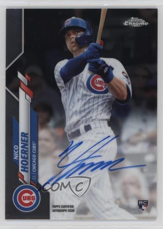 2020 Topps Chrome Rookie Nico Hoerner #RA-NH Auto 1kw7