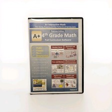 A Interactive Math 4th Grade Math Full Curriculum Software Release 8 SEALED
