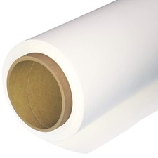 Seamless Photography Background Paper Roll, White Photo Paper Backdrop for Ph...