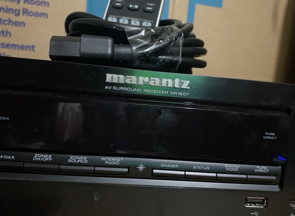 marantz AVアンプ NR1607 Review of the Marantz NR1607 Ultra HD Network AV Receiver