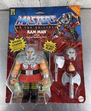 Masters Of The Universe Origins Ram Man Action Figure 2020 Mattel  Bent Card