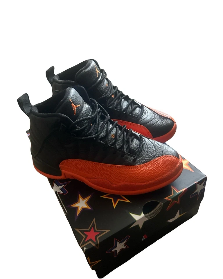 Zapatillas Jordan 12 Retro WNBA All-Star Naranja Brillante Talla 7 M Talla 5.5 W Foto 2 de 4