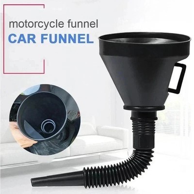 Universal Telescopic Car Refueling Funnel Engine Oil Filter Transfer Funnels