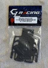 GL Racing LMP2 Wide Carbon Fiber Chassis Plate