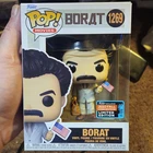 Funko POP Movies Borat Great Condition Borat 1269 Vaulted 2022 FALL CON EXCLUSIV