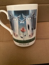 Portmeirion Bone China Mug Collection Rob Scotton Cows You and Me ❤️ Pattern