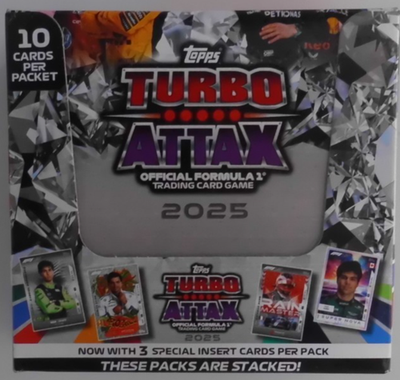 Topps F1 Turbo Attax 2025 Trading Cards - Mega Tin DIAMOND EDITION P 6323