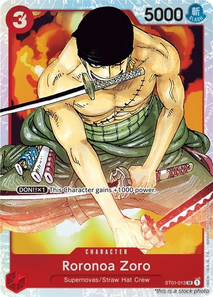 Roronoa Zoro ST01-013 Starter Deck 1: Straw Hat Crew for sale | eBay