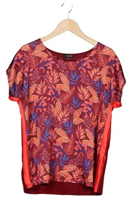 More & More T-Shirt Damen Shirt Kurzärmliges Oberteil Gr. EU 42 Rot #swxtxss