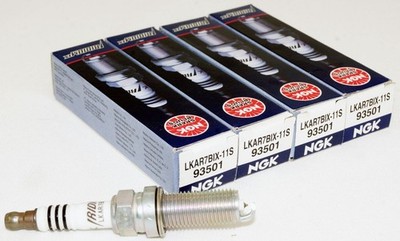 4 Pack Genuine NGK 93501 Iridium IX Spark Plugs LKAR7BIX-11S for