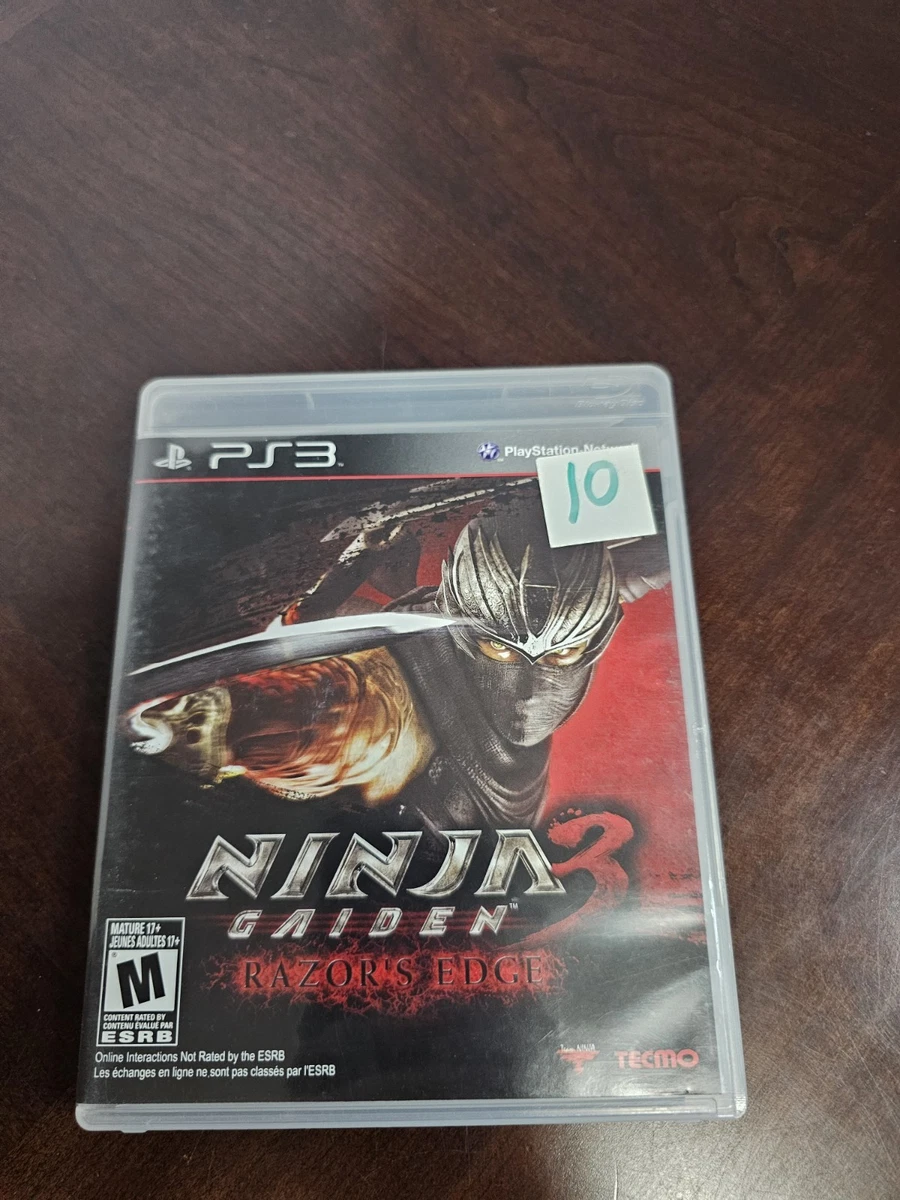 Sony PlayStation 3 Ninja Gaiden 3: Razor's Edge Video Games for
