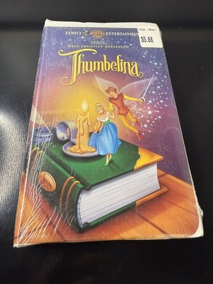 Thumbelina VHS 1994 Don Bluth Warner Bros Family Entertainment Sealed Clamshell