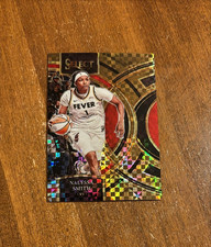 NaLyssa Smith 2024 Select Premier Bronze Checker Prizm Aces Fever Baylor /49