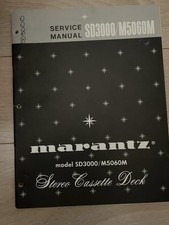 MARANTZ SD3000/M5060M SERVICE MANUAL STEREO CASSETTE DECK ORIGINAL