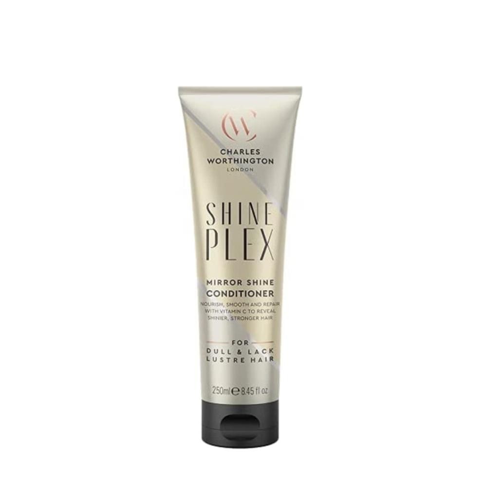 Charles Worthington ShinePlex Mirror Conditioner to Boost Salon Shine & Nourishing for Dull & Frizzy Hair, Women, 250 ml - Image 2