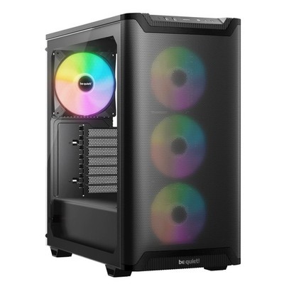 be quiet! Pure Base 501 LX schwarz ATX Mid Tower Gehäuse mit ARGB Lüfter
