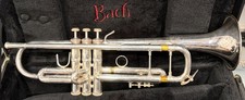 Bach Stradivarius Trumpet Model 37, Silver Finish