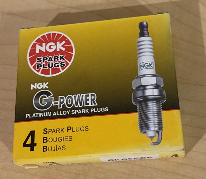 4 Plugs NGK SPARK PLUGS BKR5EGP/7090 G-Power Platinum