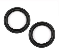 Fielect 12 Inch Speaker Foam Edge Surround Rings 12 2pcs, Black