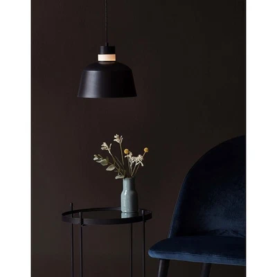 Nordlux Pendelleuchte Deckenlampe Emma Schwarz Ø25cm Licht max. 10W GU10 kürzbar - Bild 1 von 2