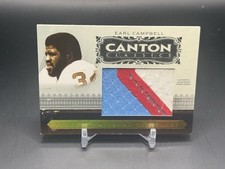 2006 Playoff National Treasures Earl Campbell Canton Classics Jumbo Patch /25