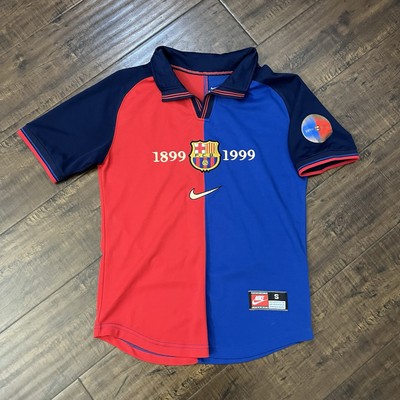 Nike FC Barcelona 1999 記念シャツセット Nike FC Barcelona 1999 記念シャツセット - メルカリ