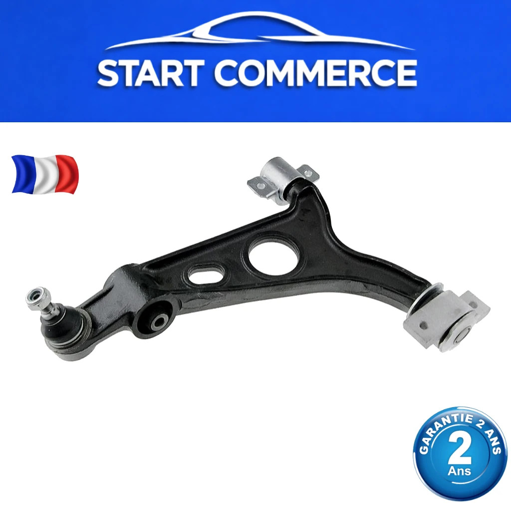 Triangle suspension avant droit passager Alfa 147 156 GT bras oscillant 50509339
