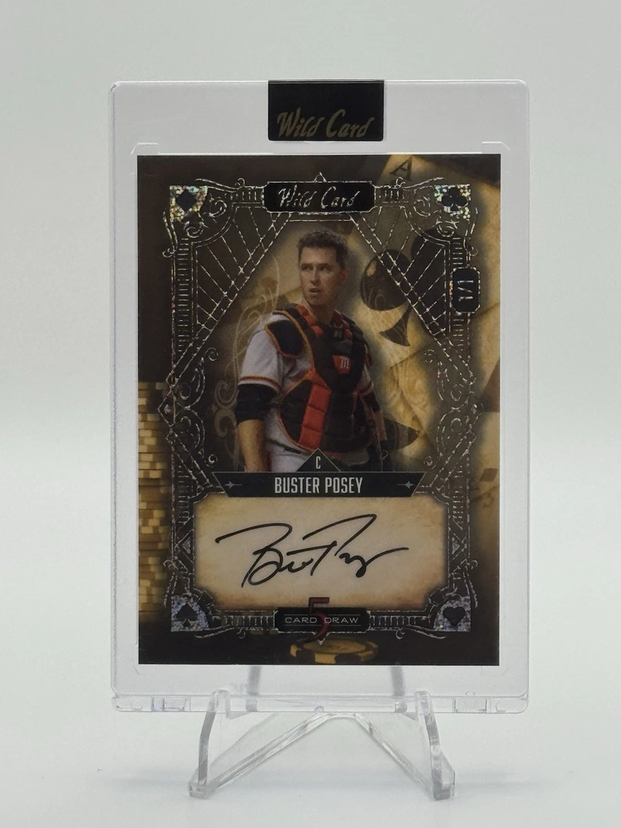 Buster Posey Autograph Baseball Cards for sale | eBay