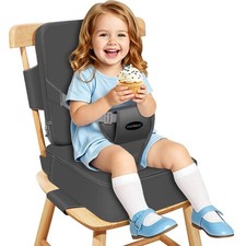 Seat for Kitchen Chair with Removable Backrest Adjustable Straps, PU Portab...