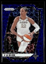 L26,824 - 2024 Panini Prizm WNBA Prizms Blue Velocity #86 A'ja Wilson