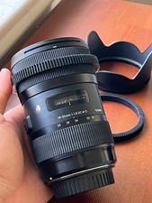 Sigma 18-35mm f/1.8 DC HSM Art Lens Canon EF-S Mount Near Mint w/Hood Focus Gear