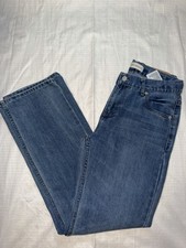 Levi's Boy s Straight Regular Fit Blue Denim Jeans 5-Pocket Button Zip