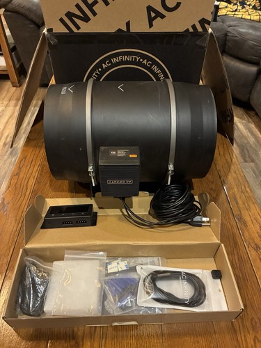 CLOUDLINE T10 Inline Booster Duct Fan 10” Cooling Vent Exhaust Grow Tent AICLT10