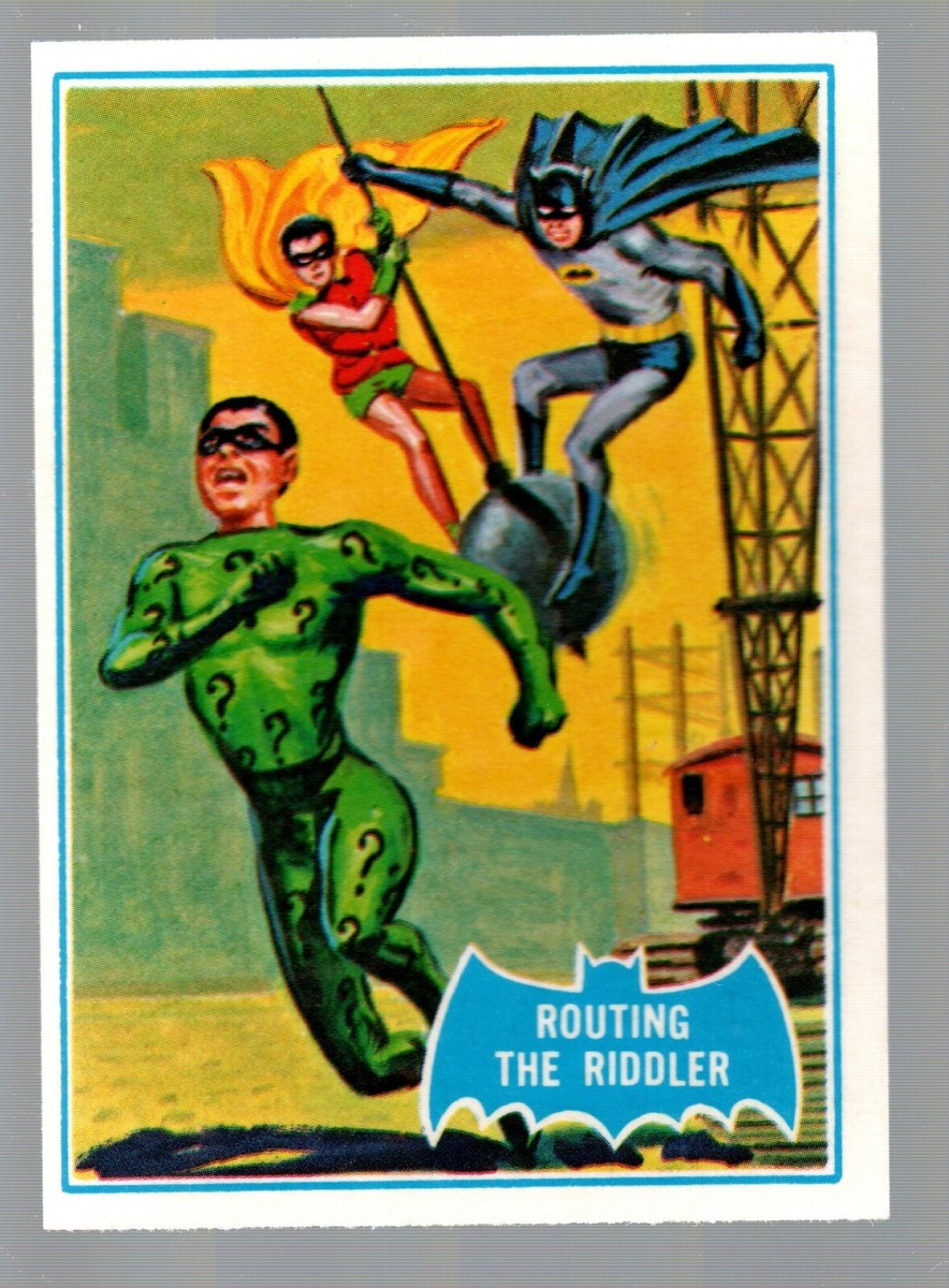 1966 Batman B Series Blue Bat #22B Routing the Riddler 1969