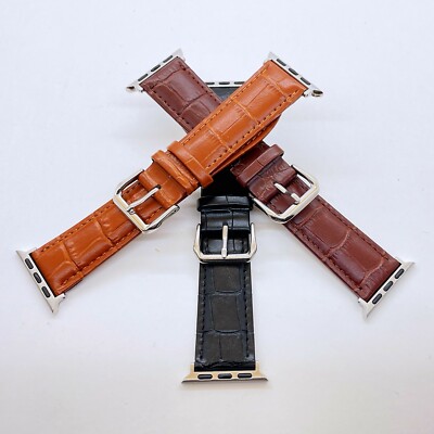 38/42mm Genuine Leather Apple Watch Band Strap for iWatch