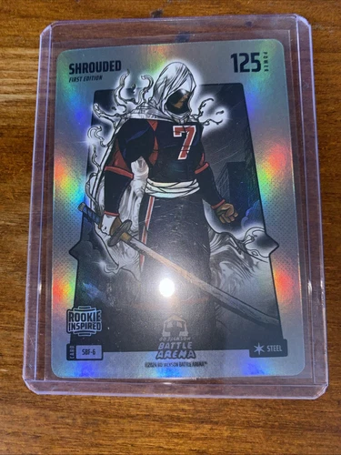 Bo Jackson Battle Arena Silver Battlefoil Shrouded #6 CJ Stroud Texans RC