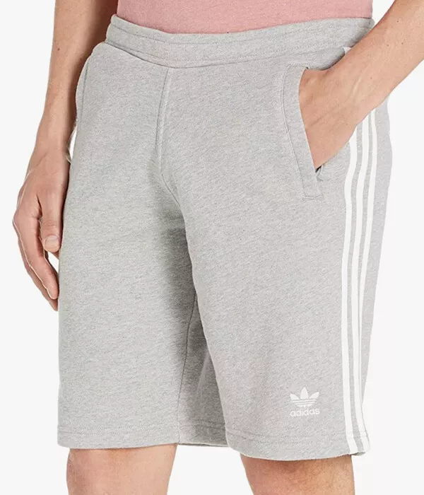 Originals 3-Stripes Sweat Shorts DH5803 Grey sz M-XL | eBay