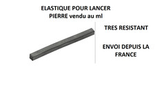 ELASTIQUE POUR FABRICATION DE LANCE PIERRE MAISON 5 * 5 MM TRES RESISTANT 3 ML