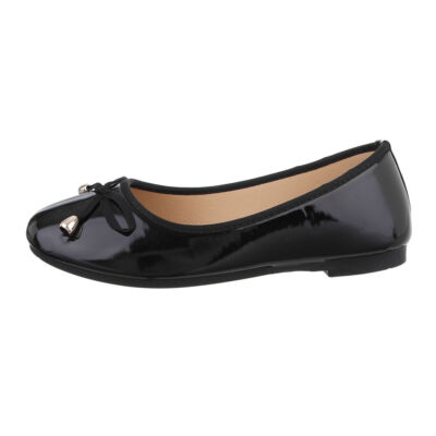 Klassische Ballerinas Damenschuhe 6102 Ital-design In Schwarz