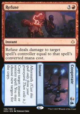 Magic the Gathering MTG Refuse (156) Hour of Devastation   LP