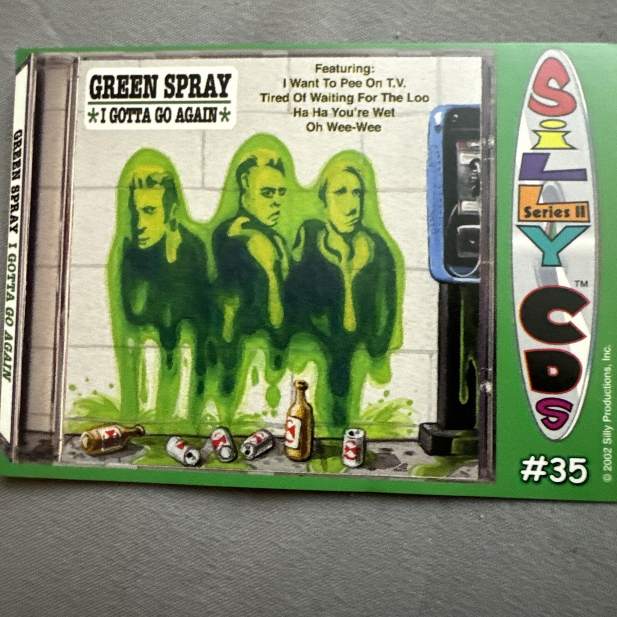 Green Day Trading Card Parody Silly CDs Series 2 | eBay