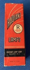 Vintage Radiant Projection Lamp, 750W 120 V T12P Radiant Lamp Corp. N.J USA