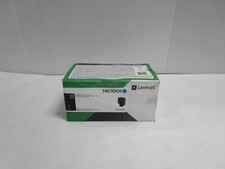 LEXMARK 74C10C0 Unison CYAN TONER CARTRIDGE Sealed Box SEE PHOTOS