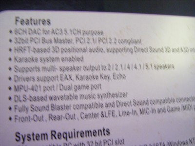 Sabrent PCI (SBTSP6C) Sound Card For Sale Online | EBay