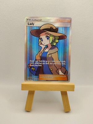 POKEMON LADY SV86/SV94 FULL ART TRAINER HIDDEN FATES NEAR MINT
