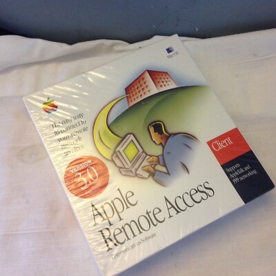 Vintage Apple Mac OS Remote Access Client 3.0 Computer Software 1997