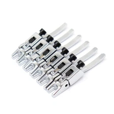 6Pcs Floyd Rose Electric Guitar Tremolo Bridge Double Locking String Saddles CR